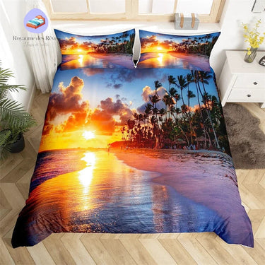 Housse de Couette Palmier Magnifique